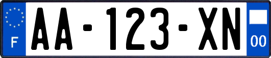 AA-123-XN