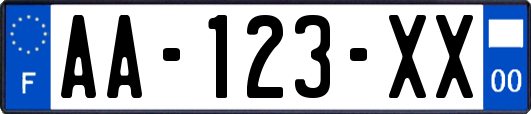 AA-123-XX