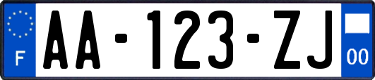 AA-123-ZJ