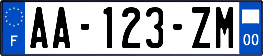 AA-123-ZM