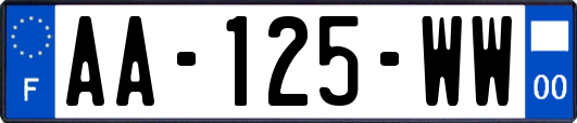 AA-125-WW