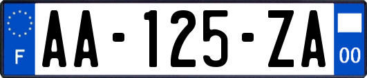 AA-125-ZA