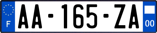 AA-165-ZA