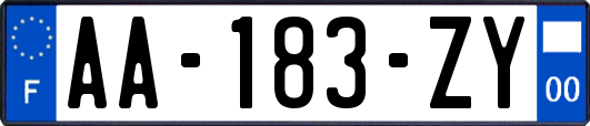 AA-183-ZY