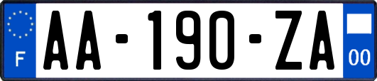 AA-190-ZA