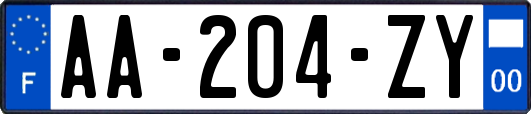 AA-204-ZY