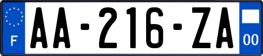 AA-216-ZA