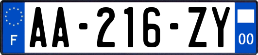 AA-216-ZY