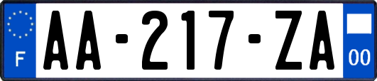 AA-217-ZA