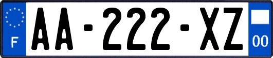 AA-222-XZ