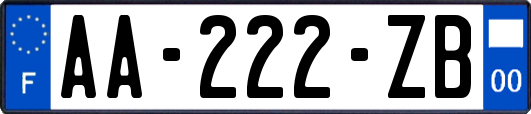 AA-222-ZB