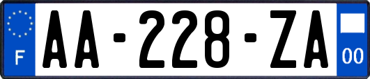 AA-228-ZA