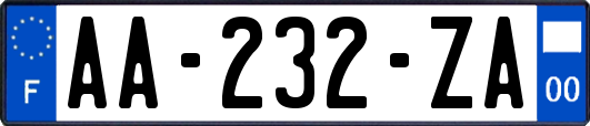 AA-232-ZA