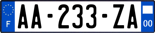 AA-233-ZA