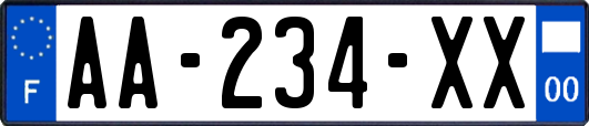 AA-234-XX