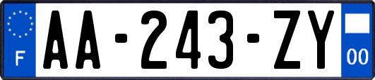 AA-243-ZY