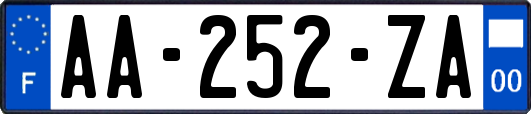 AA-252-ZA