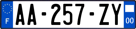 AA-257-ZY