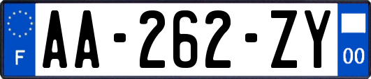 AA-262-ZY