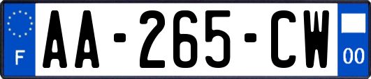 AA-265-CW