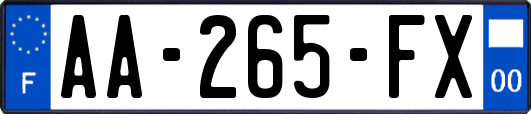 AA-265-FX