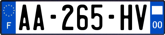 AA-265-HV