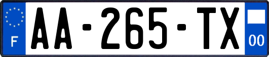 AA-265-TX