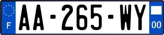 AA-265-WY