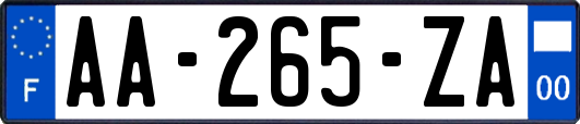 AA-265-ZA