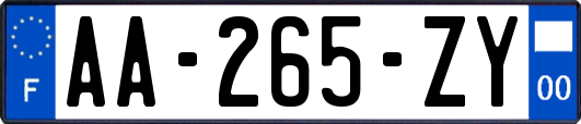 AA-265-ZY