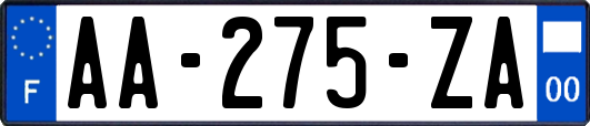 AA-275-ZA