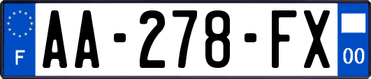 AA-278-FX