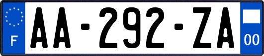 AA-292-ZA