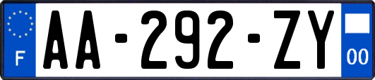 AA-292-ZY