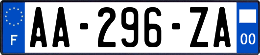 AA-296-ZA