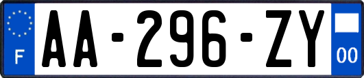 AA-296-ZY