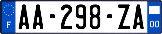 AA-298-ZA