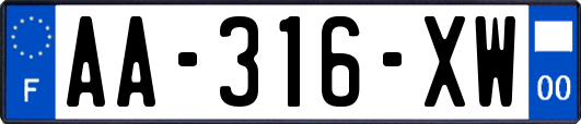 AA-316-XW