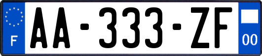 AA-333-ZF