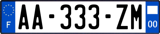 AA-333-ZM