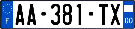 AA-381-TX