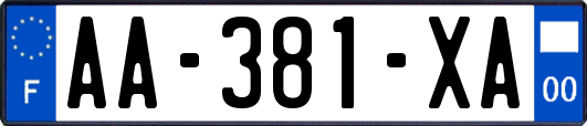 AA-381-XA