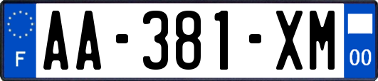 AA-381-XM