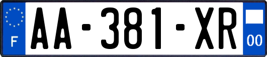 AA-381-XR