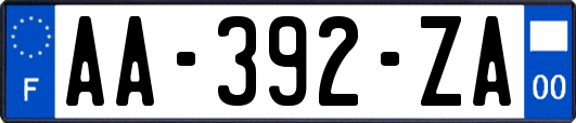 AA-392-ZA