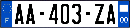 AA-403-ZA