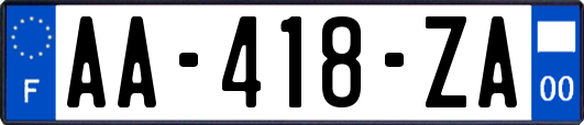 AA-418-ZA