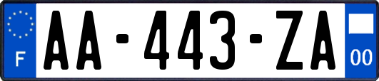 AA-443-ZA