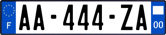 AA-444-ZA