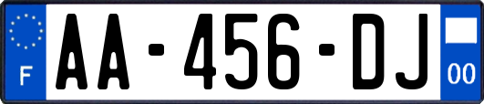 AA-456-DJ